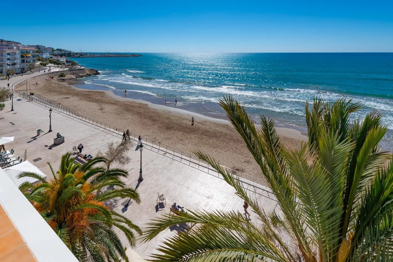 Insitges Sant Sebastia'S Beach