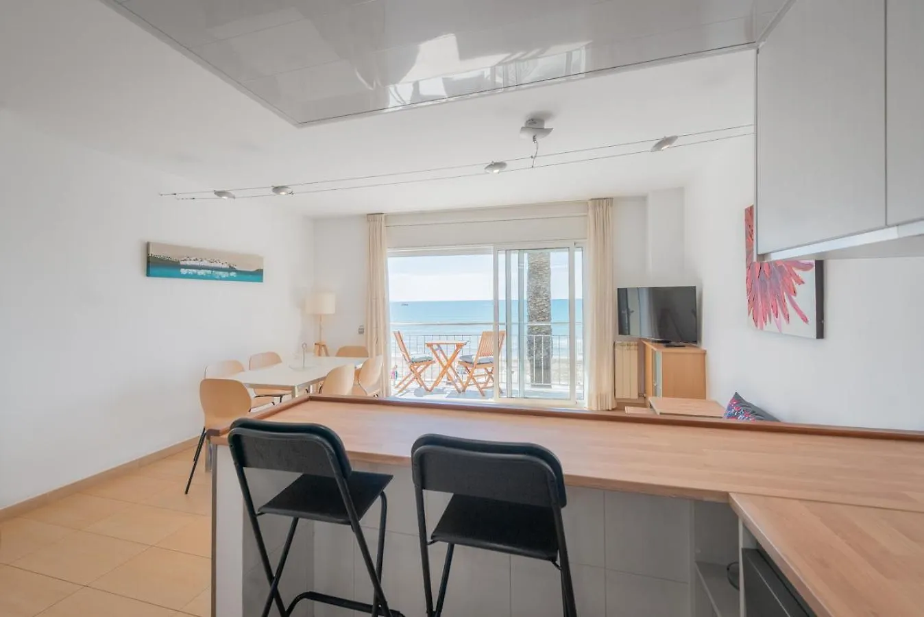Insitges Sant Sebastia'S Beach 아파트 시체스